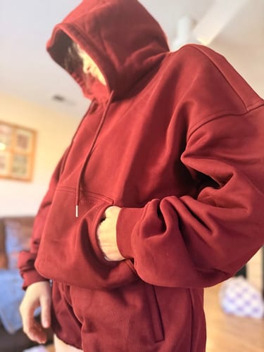 Customer photo review of Oversized Hoodie