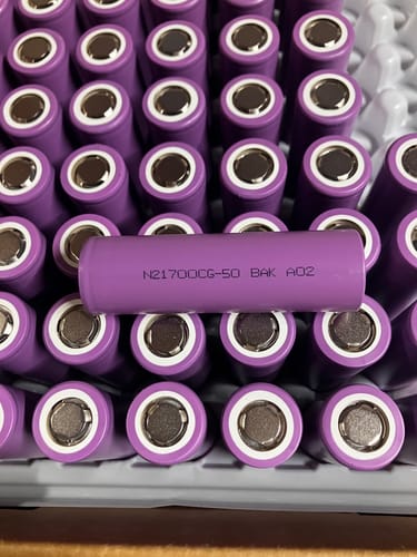 Charles P. review of BAK N21700CG-50 21700 Li-ion Battery 5000mAh 3.6V 10A Box of 130 image 1 out of 1