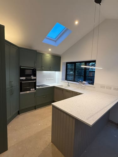 Customer photo review of Dimmable LED Linear Ceiling Hanging Pendant Light