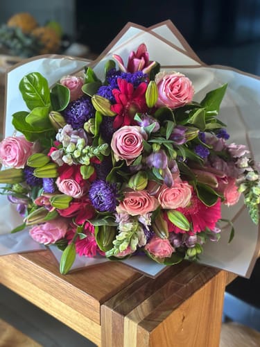 Customer photo review of Berry Bloom Flower Bouquet