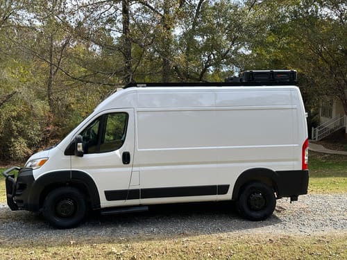 Customer photo review of Ram ProMaster Roof Rack - Premium - 136" High Roof