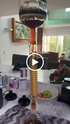 Customer video review of Kazumi Siphon Coffee Maker Sumo Set