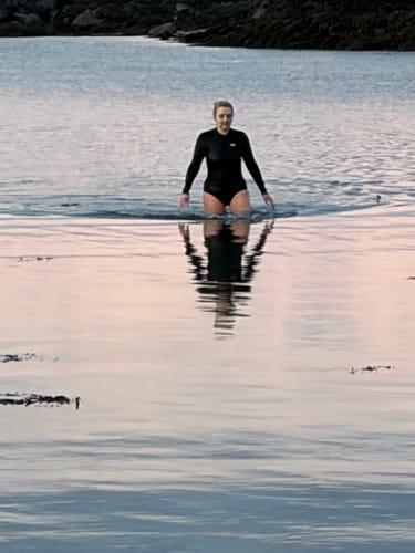 Customer photo review of SPRINGSUIT - BLACK