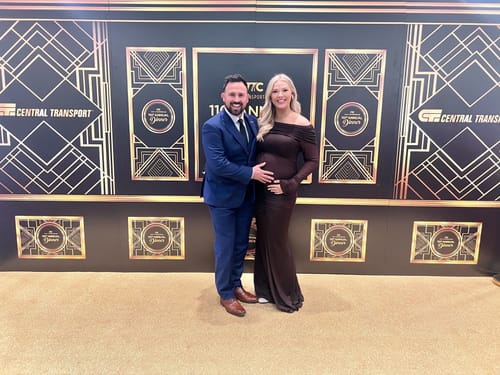 Customer photo review of Paige Dress by Elle Zeitoune - RENTAL