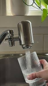 Customer photo review of Evolved H2O™ Advanced Tap Filter