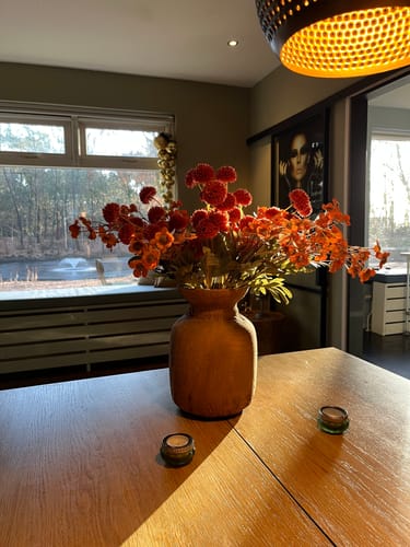 Customer photo review of Wax Arrangement - Terracotta