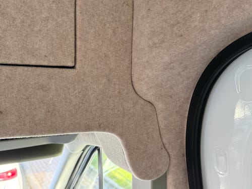 Customer photo review of Wollfilz selbstklebend für Camper