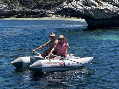 Customer photo review of Aqua Marina AIRCAT Inflatable Catamaran 285