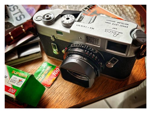 Customer photo review of Square Lens Hood Set for Voigtlander Ultron 35mm (Black Aluminum)