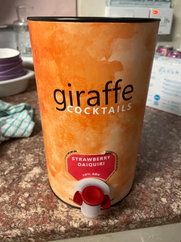 Customer photo review of Strawberry Daiquiri Cocktail 1.5L