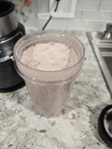 Customer photo review of Chocolate Chill Mint Shake