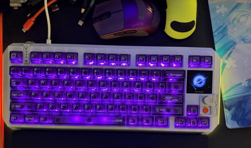 Customer photo review of MelGeek Centauri60/80 Hall Effect Gaming Keyboard