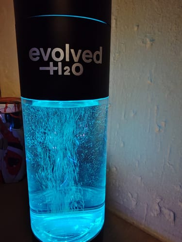 Customer photo review of Evolved H2O™ Advanced Hydrogen: Pro Bottle