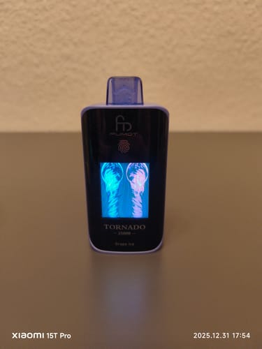 Customer photo review of Fumot Tornado Vape 20000 - Blue Razz Gummy Bear