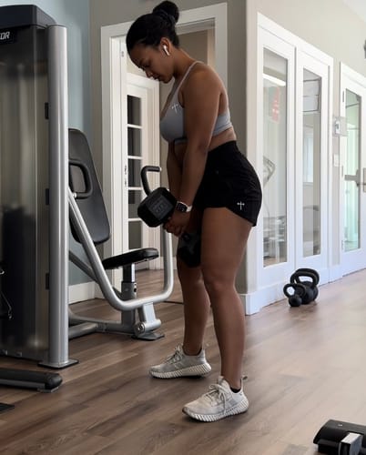 Customer photo review of Women's Active Running Shorts