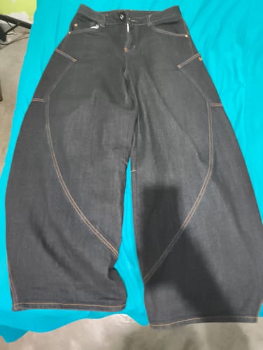 Customer photo review of INFLATION Super Raw Barrel Jeans | Inflation Streetwear