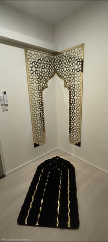 Customer photo review of Mihrap Decor for Prayer Corners | Elegant & Timeless Design, Islamic Wall Art