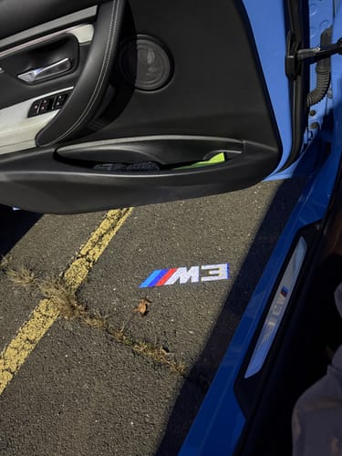 Customer photo review of BMW LED DOOR LIGHTS