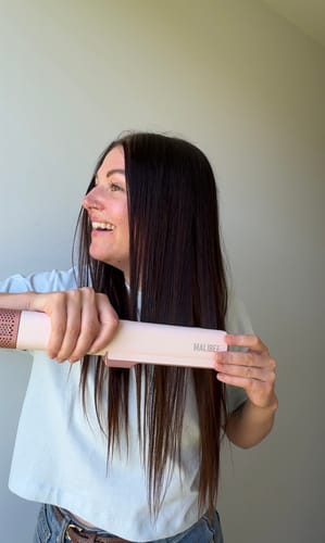Customer photo review of Malibee 2-in-1 Air Straightener