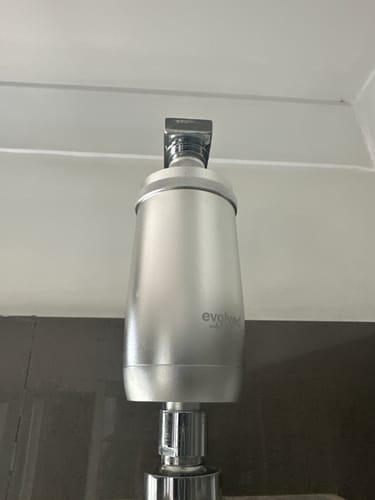 Customer photo review of Evolved H2O™ Shower Filter Refill