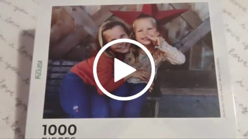 Customer video review of 1000 Piece Custom Puzzle | Personalized Custom 1000 Piece Puzzle