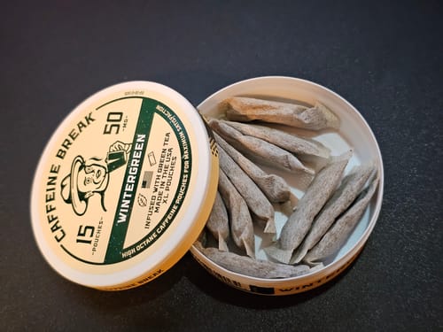 Brandon S. review of Wintergreen Caffeine Pouches image 1 out of 1