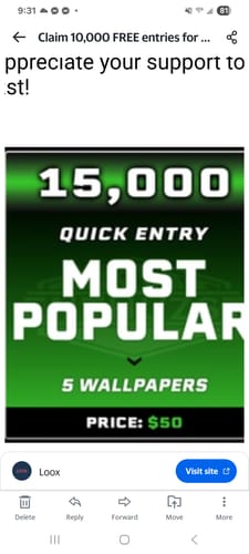 Customer photo review of ($50) QUICK ENTRY