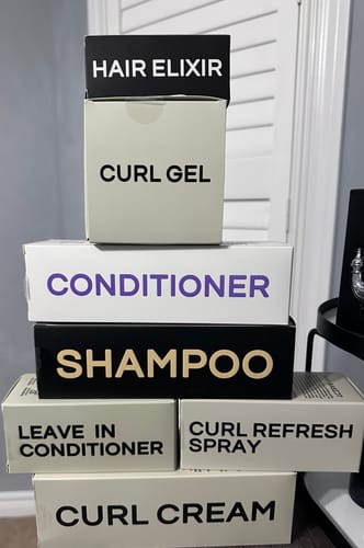 Customer photo review of Leave-In Conditioner