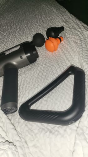 Customer photo review of Achedaway Mini Scraper:On-the-Go heated muscle scraping tool
