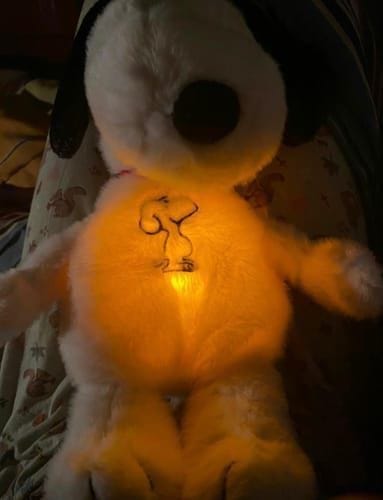 Customer photo review of Peluche Relajante Que Respira 🐾