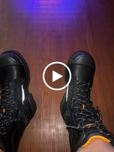 Customer video review of Scorpion 9” Comp Toe Men’s Waterproof Work Boot - Black