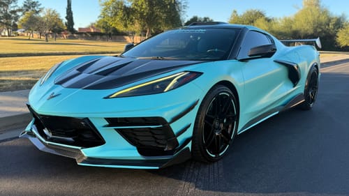 Casey P. review of Corvette C8 Models EOS Performance Track Style Double Sided Dry Carbon Fiber Front Hood image 1 out of 1