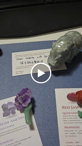 Customer video review of KIKICRYSTAL Shop Claim Sale For 1120