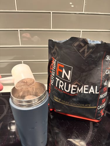 Customer photo review of True Meal Low Carb Meal Replacement