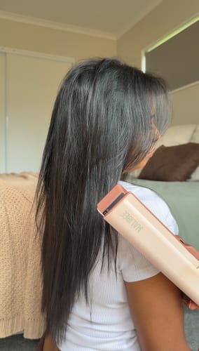 Customer photo review of Malibee 2-in-1 Air Straightener