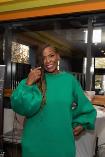 Customer photo review of Sweatshirt Dress KARINA