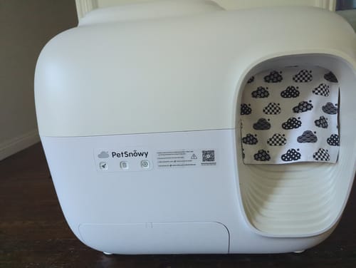 Customer photo review of Self-Cleaning Litter Box