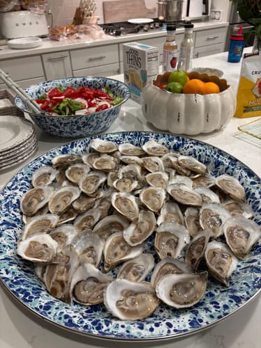 Customer photo review of Love Point Oysters - 50 Count