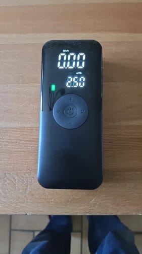 Customer photo review of CARSUN™ Portable Digital Tire Inflator – Cordless Air Pump