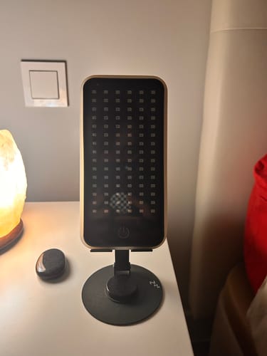 Customer photo review of Red & Infrared Light Therapy Panel