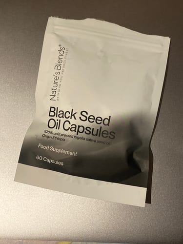 Customer photo review of Black Seed Oil Capsules