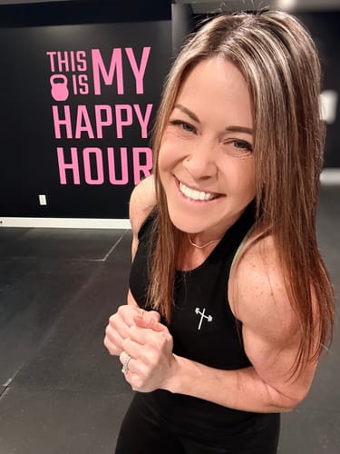 Customer photo review of Lightweight Racerback Tank