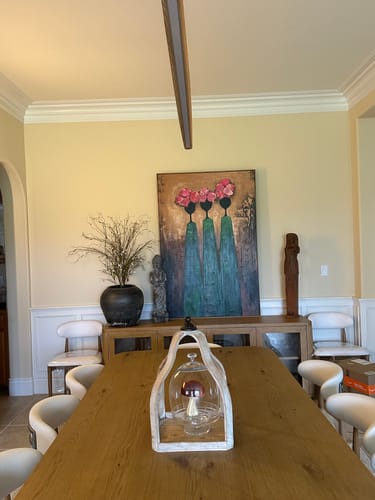 Customer photo review of People Canvas Art #PE458