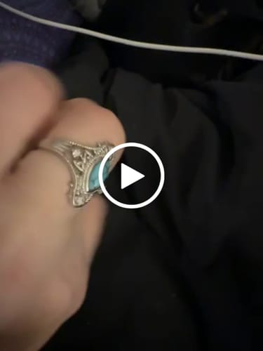 Customer video review of Holy Prayer Ring - Turquoise