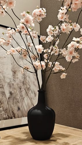 Mike A. review of Ballon Vaas - Mat zwart image 1 out of 1