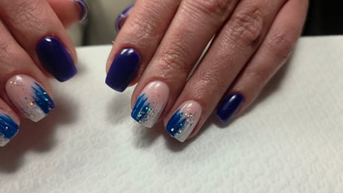 Customer photo review of Изграждащ гел, BBIO, “Blueberry” 15ml