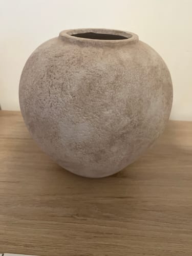 Customer photo review of Arda vase- Beige