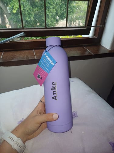 Customer photo review of Core Series Flask | Lavender Purple