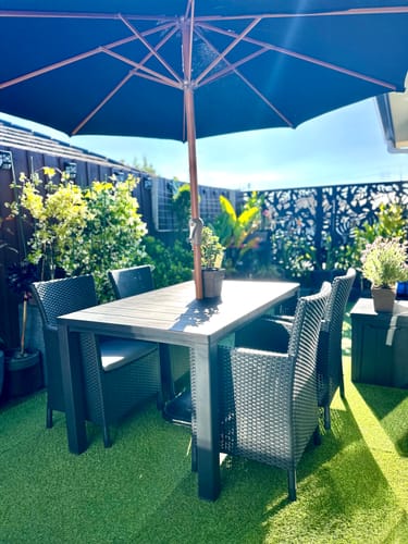 Customer photo review of Iowa Balcony Set