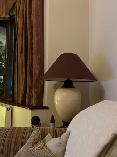 Customer photo review of Fabric Paint -- Maroon